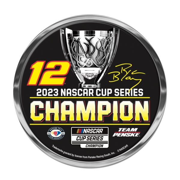 RB 2023 NASCAR Cup Series Champion Domed Car Emblem