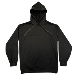 TP Embossed Black Hoodie