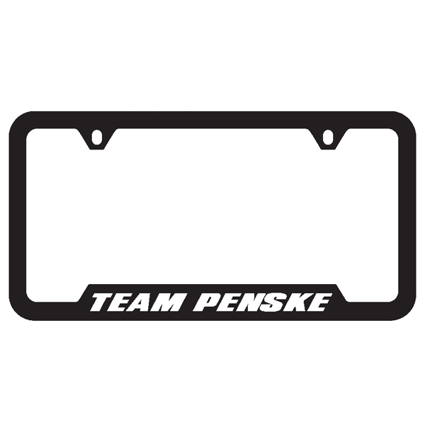 TP Matte Black Plate Frame - Team Penske Store