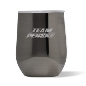 TP 12oz Corkcicle Gunmetal Stemless Cup