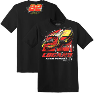 JL Shell Pennzoil Black Car Tee