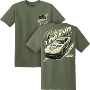 JL Shell Pennzoil Military Green Tee