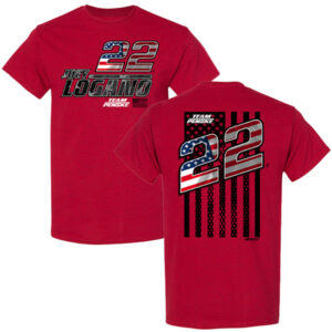 JL Red Tri-blend Flag Tee