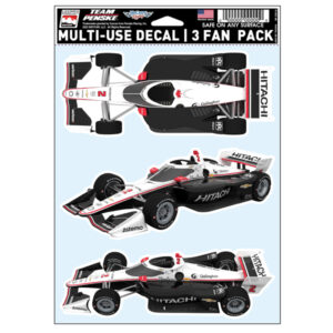 JN Hitachi 3-Pack Car Decals