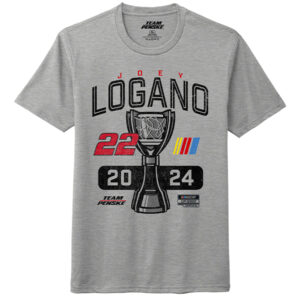 JL 2024 NASCAR Cup Champion Gray Lifestyle Tee