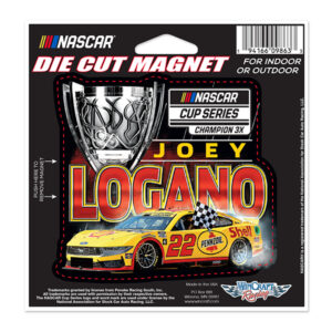 JL 2024 NASCAR Cup Champion Die Cut Magnet