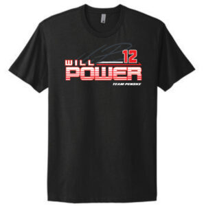 WP Black Driver Name Tee