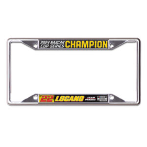 JL 2024 NASCAR Cup Champion Metal Plate Frame
