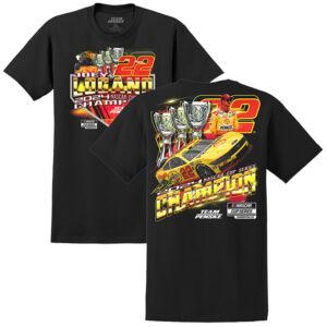 JL 2024 NASCAR Cup Champion Black 3-Time Tee