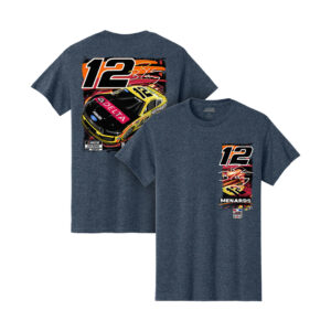 RB Delta Heather Navy 2-Spot Tee