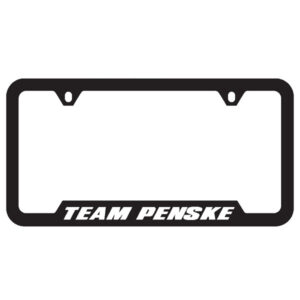 TP Matte Black Plate Frame