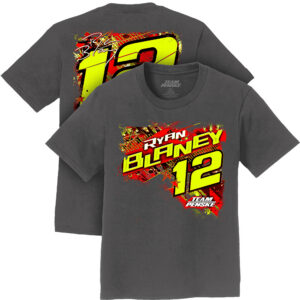 RB Youth Charcoal 2-Spot Tee