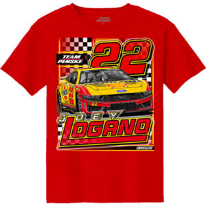 JL Red Shell/Penn Youth Tee