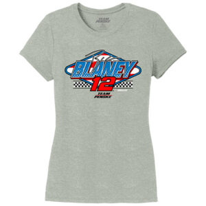 RB Ladies Heather Gray Scoop Neck Tee
