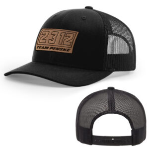 TP INDYCAR Triple Number Range Leather Logo Trucker Hat