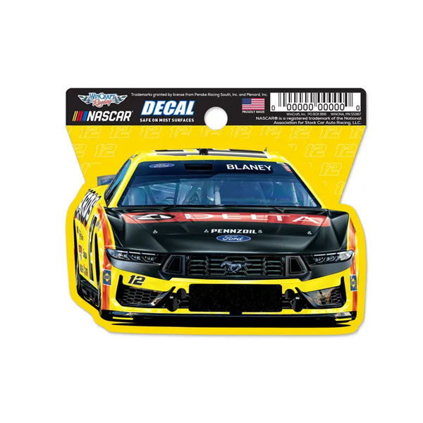 RB 2026 Car Clean Cut Decal 3" x 4"