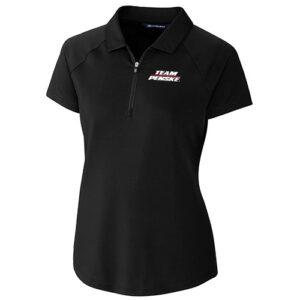 TP C&B Forge Stretch Womens Black Short Sleeve Polo