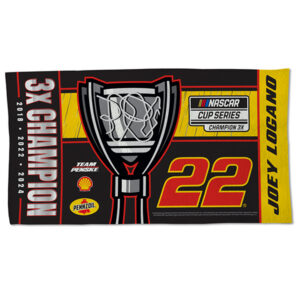 JL 2024 NASCAR Cup Champion 22" X 42" Locker Room Towel
