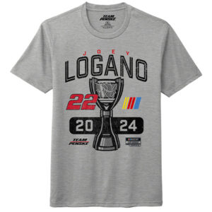 JL 2024 NASCAR Cup Champion Gray Lifestyle Tee