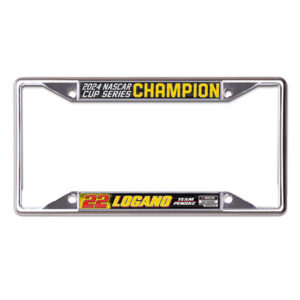 JL 2024 NASCAR Cup Champion Metal Plate Frame