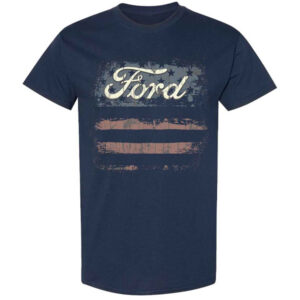Ford Distressed Flag Tee
