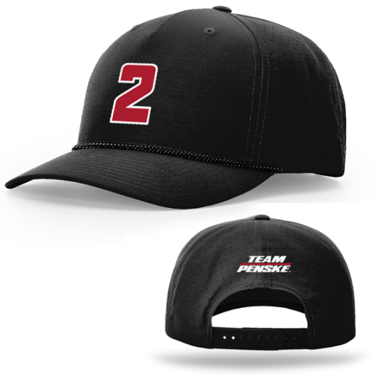 JN #2 Black Rope Hat - Team Penske Store