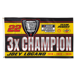JL 2024 NASCAR Cup Champion 3' X 5 On Track Flag