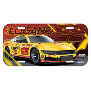 JL 2024 Shell Pennzoil  Plastic License Plate