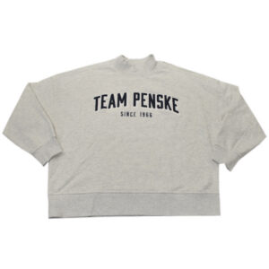 TP Ladies Oatmeal Heather Mock Neck