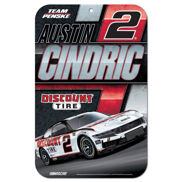 AC 2024 Discount Tire 11X17 Plastic Sign