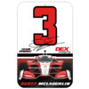 SM DEX 11" x 17" Plastic Sign