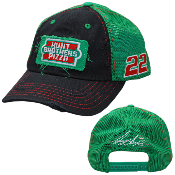JL Hunt Brothers Pizza Patch Trucker Hat - Team Penske Store