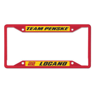 JL Chrome License Plate Frame with Acrylic Inserts